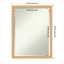 Miroir mural de salle de bain Bethany-119687945-119687946