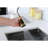 Brushed Gold Stainless Steel Single Handle Kitchen Sink Faucet With Pull Down - 360 Rotating High Arc Nozzle, Three Water Output Forms, Easy Flow Regulation, Corrosion Surface Treatment Of-1135620162