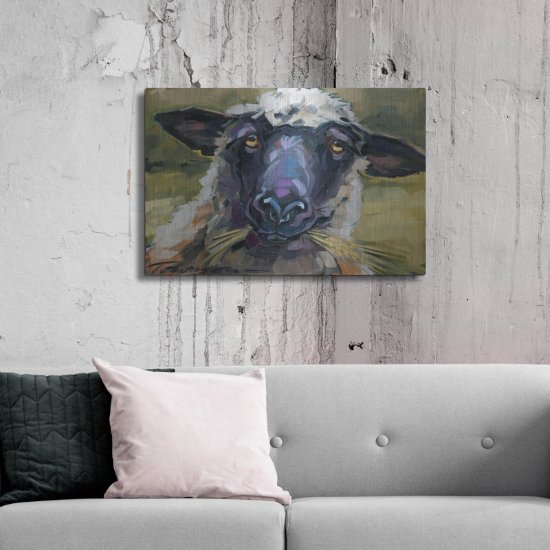 «Bless Ewe» par CR Townsend, H 24 po x l 36 po
