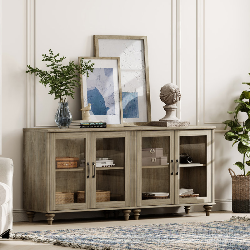 Strauch Accent Cabinet, Wash Gray