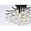 Plafonnier encastré 3 lumières 16 po