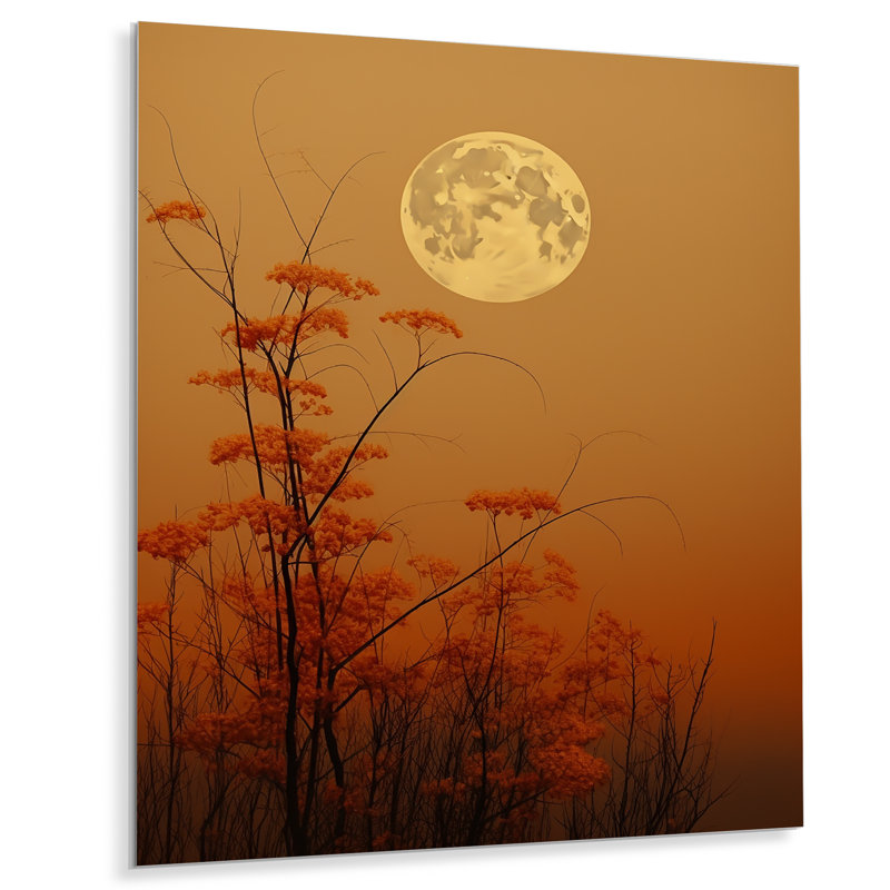 «Moon Honey Harvest Dreamscape» sur, H 32 po x l 24 po