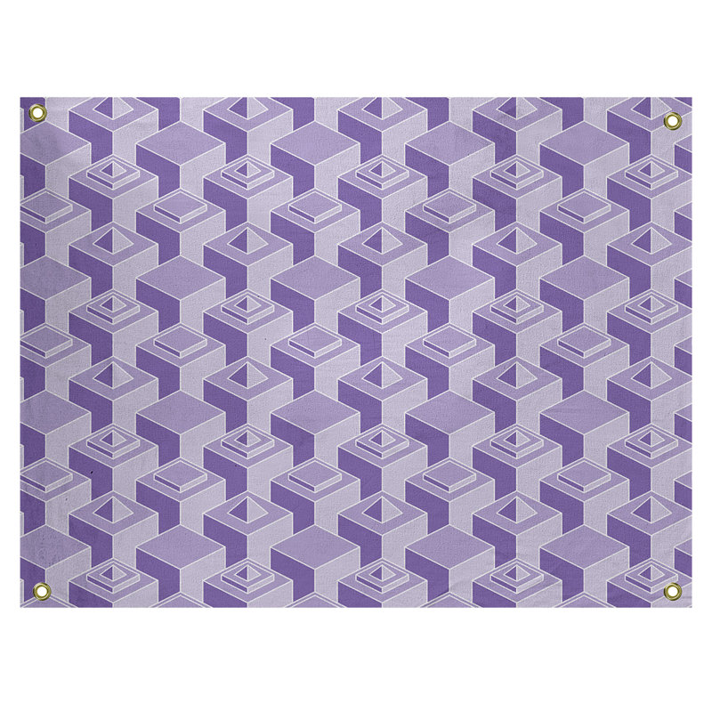 Tapisserie, H 26 po x l 36 po, Mauve