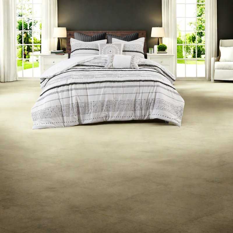 Chic Cotton Bedding Sets With Boho Trims For Home Comfort