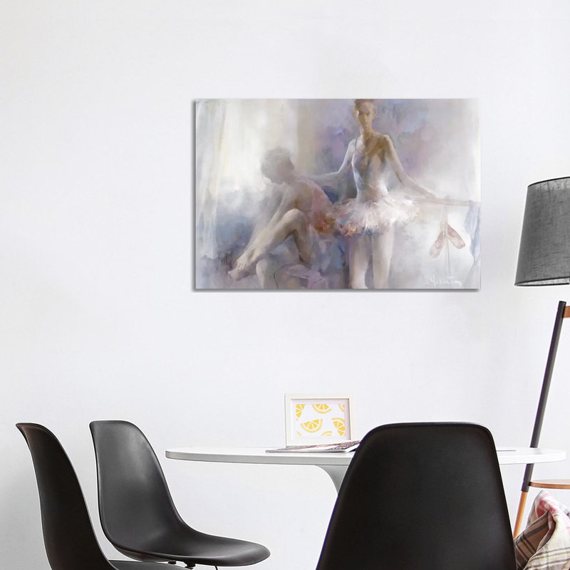 Ballerinas 1 Piece Wrapped Canvas Painting, 101.6 cm H x 66.04 cm W x 1.91 cm D