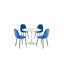 Chaise d'appoint en velours saphir-2125244077-2097934709