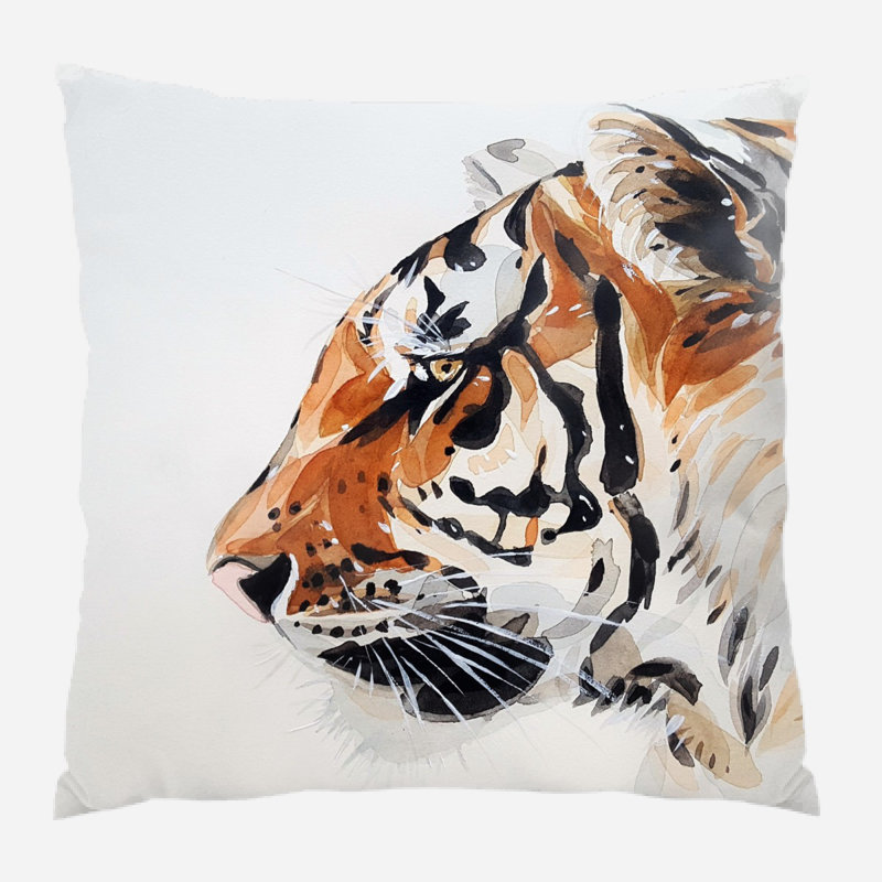  Coussin Tiger, Microsuède, Intérieur
