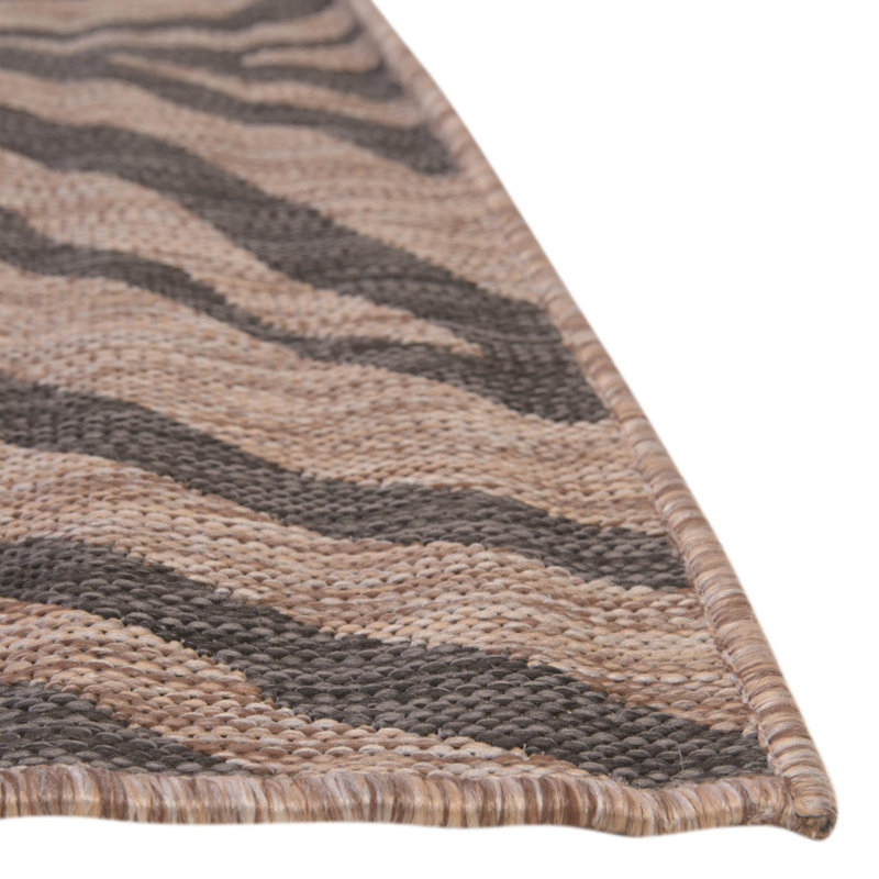 Tapis naturel / extérieur Natural Tsavo, Tapis de couloir 2 pi x 6 pi