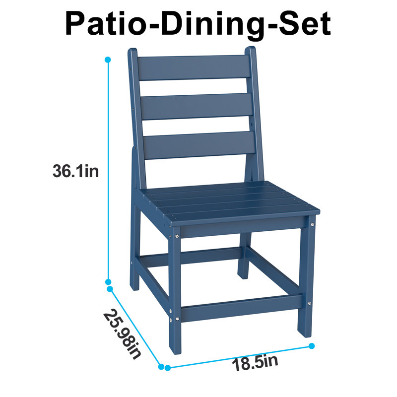8-Piece-Outdoor-Table-And-Chairs, Blue