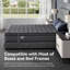 10" Medium Pocket Spring Hybrid Mattress With Memory Foam-636362871-636362858
