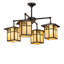 Lustre 4 lumières Sprig