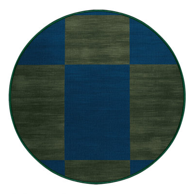 Machine Washable Botanical Area Rug