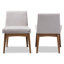 Chaise d'appoint rembourrée Klimek-1876543470