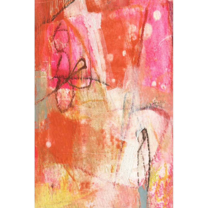 Bright One by Sue Jachimiec - Wrapped Canvas Painting, 46cm H x 30cm W