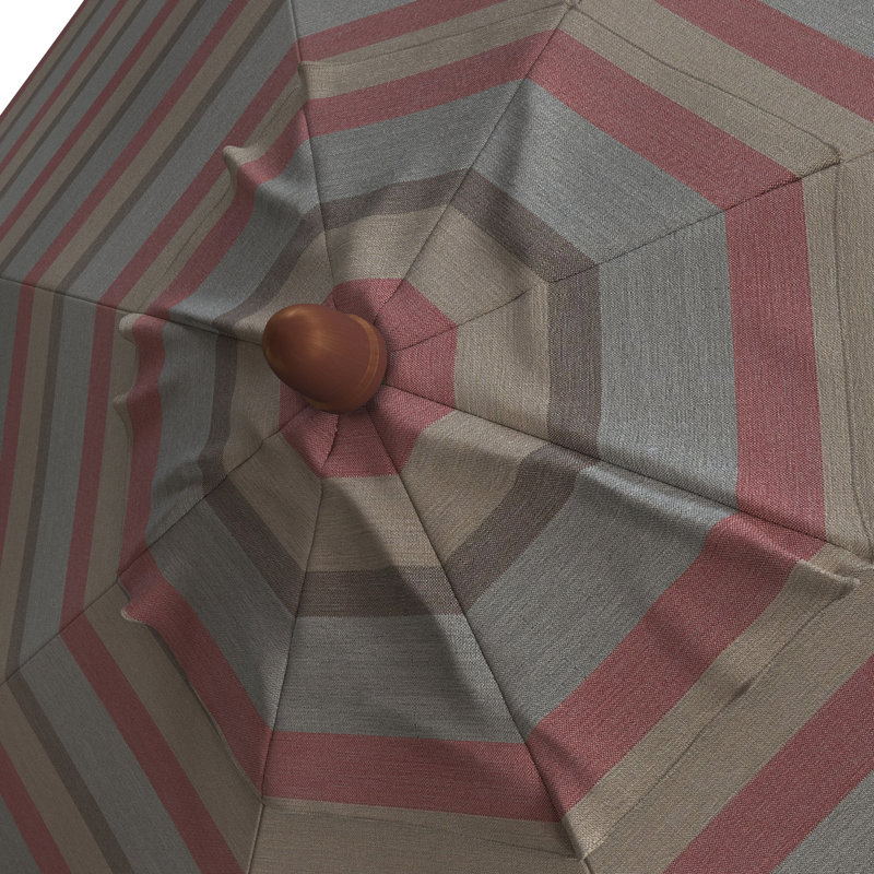 Parasols de marché 9 pi Jimerson, Sunbrella® rosé Gateway