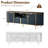 70" Tv Stand For Tvs Up To 80"-584702069
