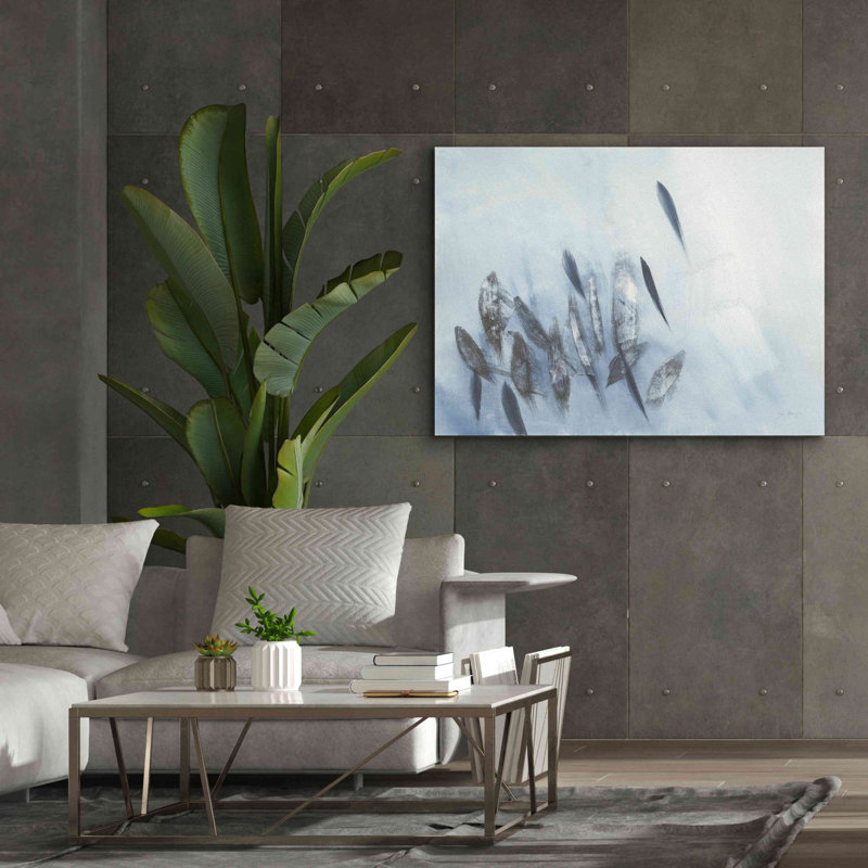 «Gamment Waving» par Jo Maye, art mural sur toile, H 40 po x l 54 po x P 1,5 po
