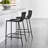 Laimonas Upholstered Counter Stool with Metal Frame-2105271861-2080725900