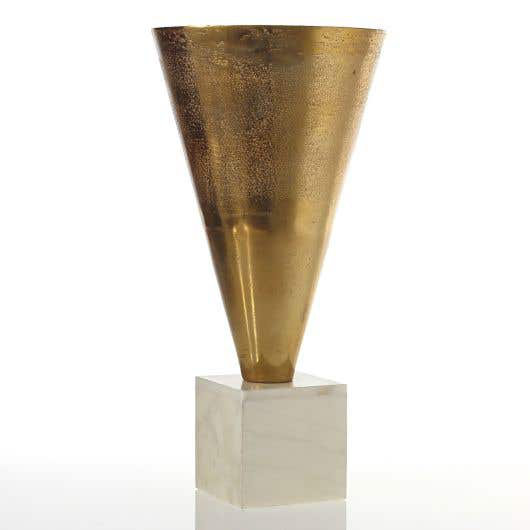 Metal Table Vase