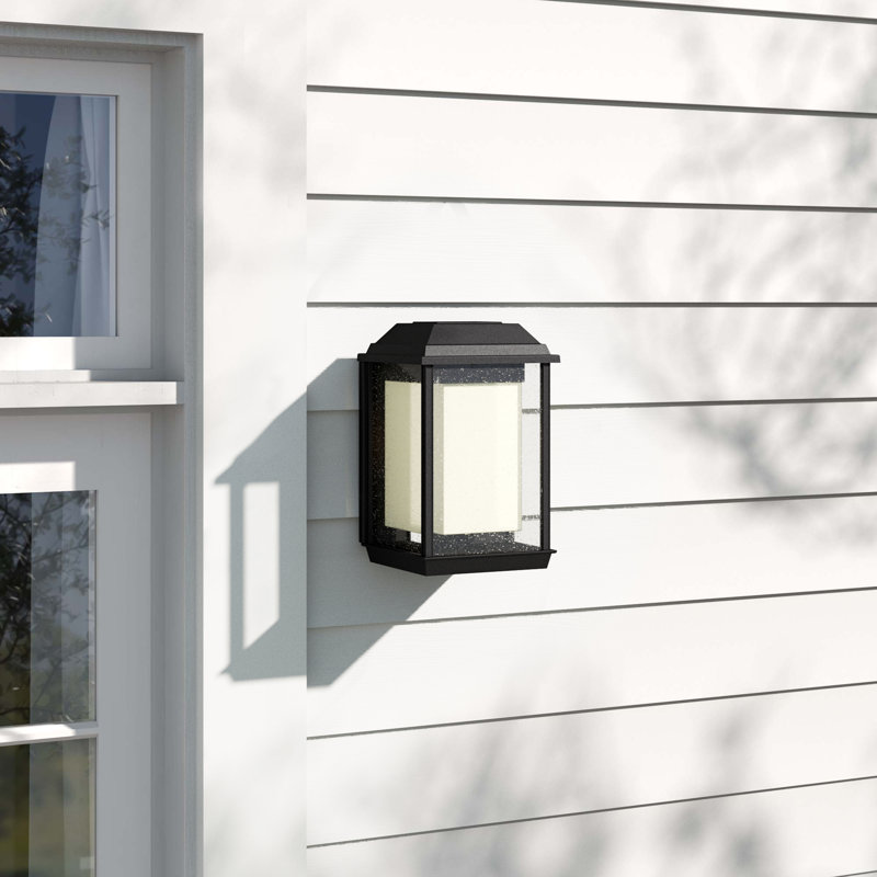 McHenry Small LED Lantern from , 11.13" H x 7" W x 7" D