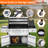 6 Burner Gas Grill With Side Burner