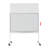 Ktaxon Yes Steel Freestanding Aluminum Whiteboard