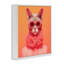 Giclée encadrée de lunettes rétro sur fond orange, design par Roozbeh-2069891592-2069891593