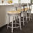 Cathair Swivel Counter Stool with Solid Wood Frame-1732749845-1732749847