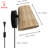 Industrial Hand-woven Rotate Bamboo Lampshade Hanging Wall Lamp With Switch
