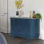 Armoire de rangement avec 4 portes, armoire de rangement autoportante, armoire de rangement décorative avec porte coulissante