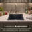 Quartztone Houzer Granite Dual Mount 13 x 13 inch Single Bowl Bar Sink-16670462