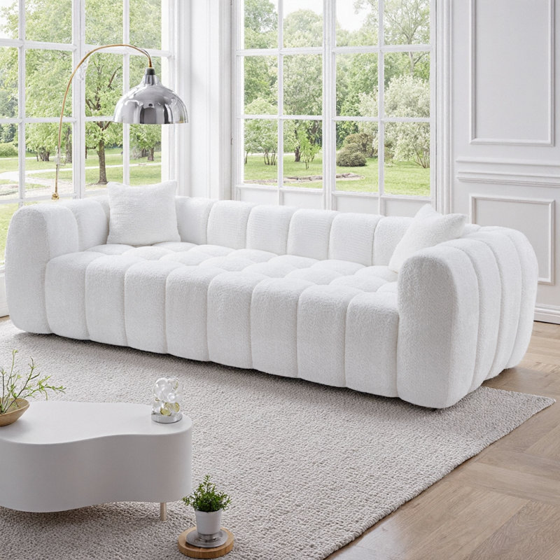 Canapé surdimensionné à 4 places Marshmallow Cloud, White
