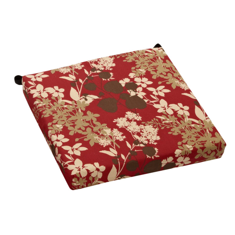 Coussin de chaise adirondack intérieur/extérieur sangria