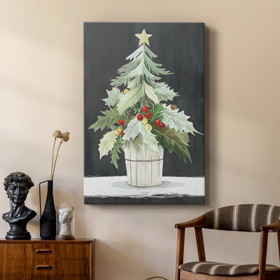 Christmas Holiday Art DCCCLXXXVII -Custom Wrapped Gallery Cavas