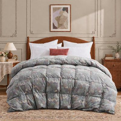 Insert de couette toutes saisons en peluche imprimée