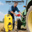 Portable Fuel Caddy 53L Heavy-Duty Manual Pump 10ft Hose Leak-Proof Valves-503076420-503076422