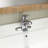 Colony Pro Centerset Bathroom Faucet with Drain Assembly-19625688-19625692