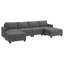 Canapé modulaire en U avec rangement Anureet-73564314-73564319