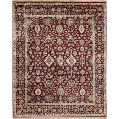 Silver Screen Hand Knotted Wool Indoor Rug