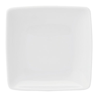 Carré White 8.5" Dessert Plate