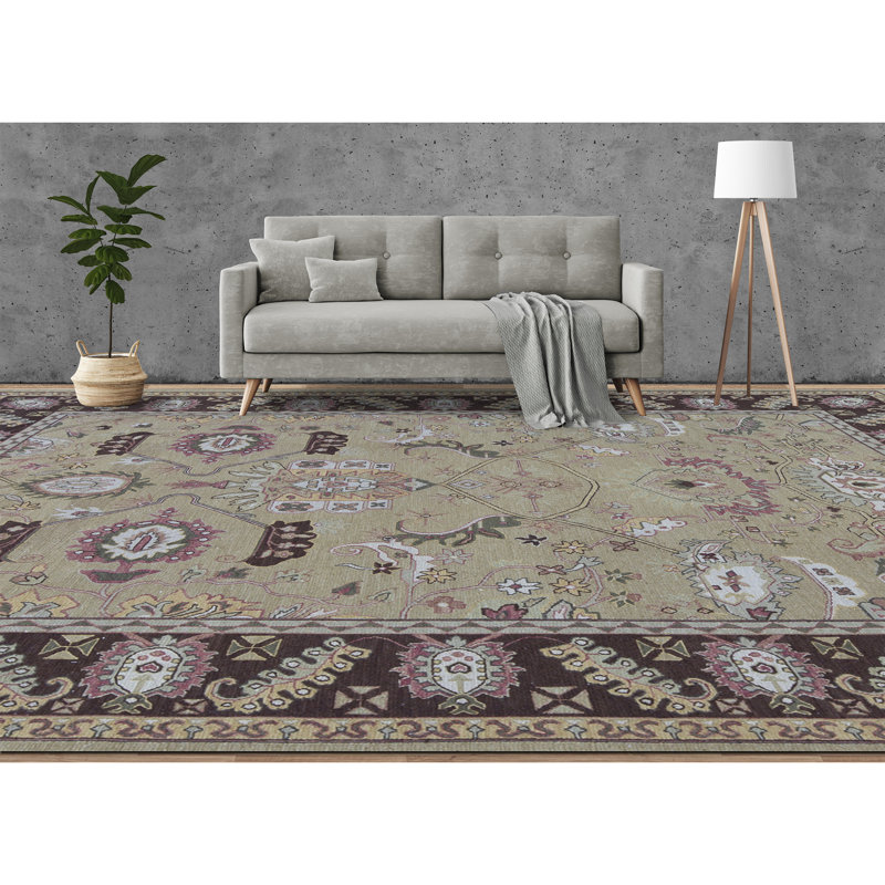 Wool Oriental Area Rug