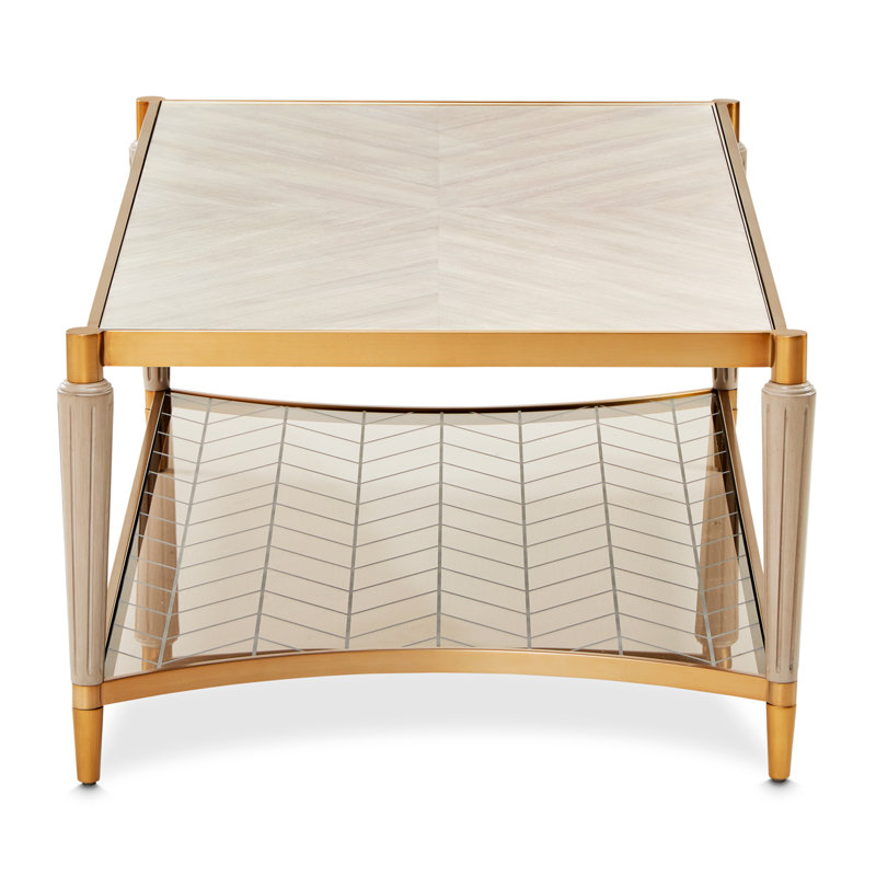 St. Charles Rectangular Cocktail Table - Dove Gray
