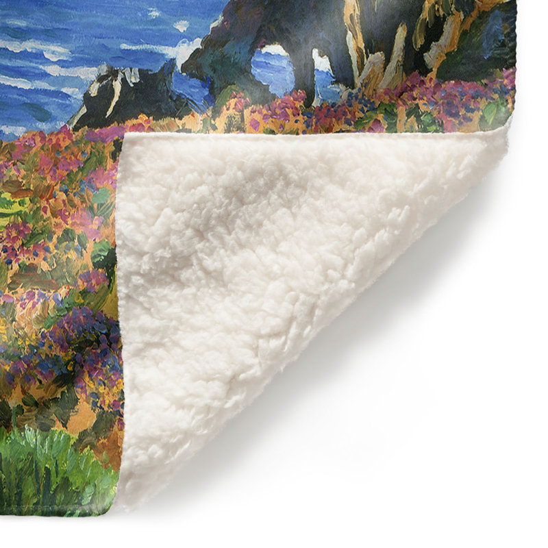  Couverture douce en sherpa, 51 po x 60 po