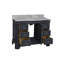 Ensemble de meuble-lavabo simple 48 po avec comptoir en marbre de Carrare gris Twain-456950525-440454343