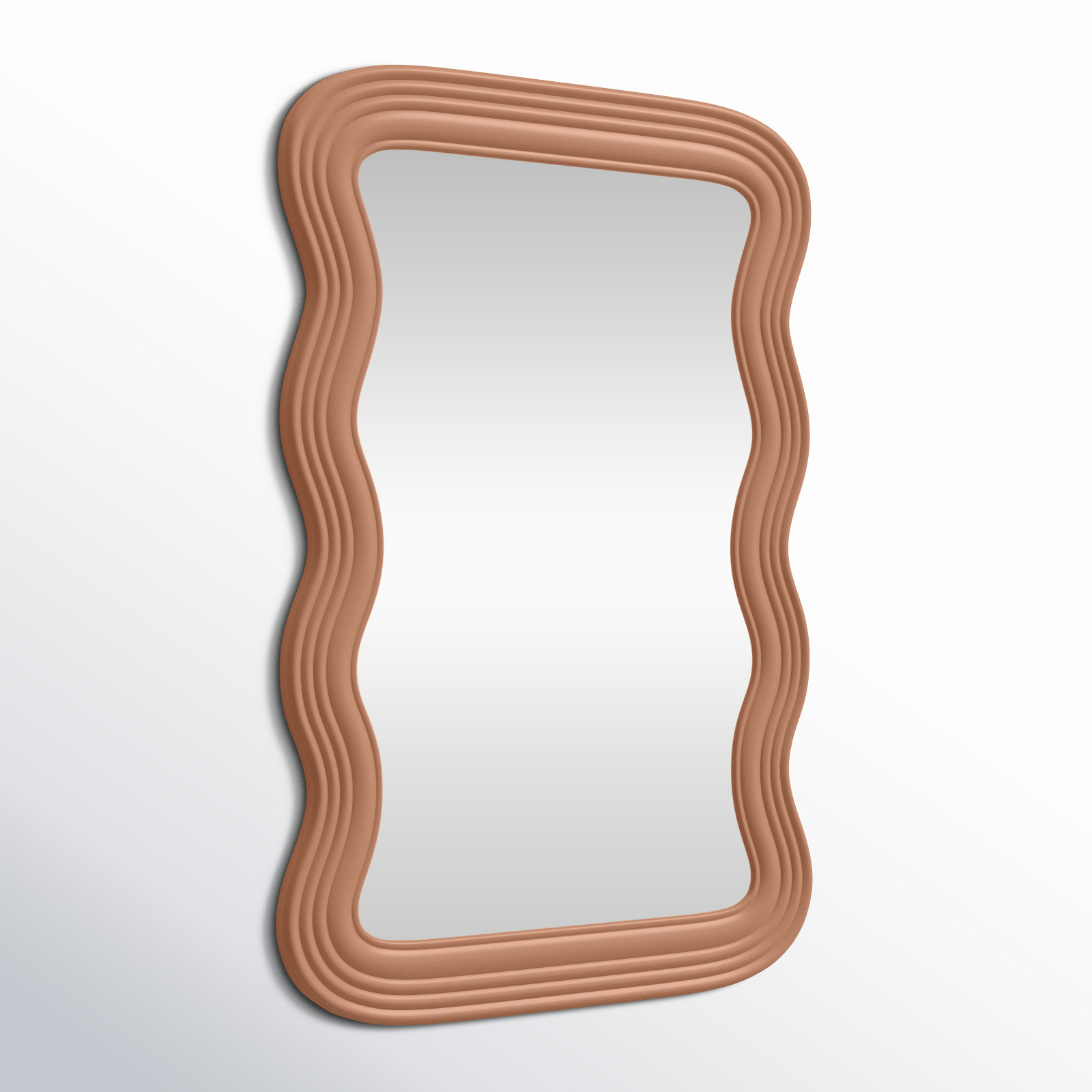Axinia 28" Accent Mirror, Pumpkin Spice