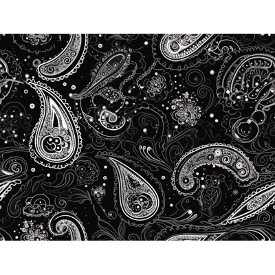 Paisley Bedding Boteh Duvet Cover Brown