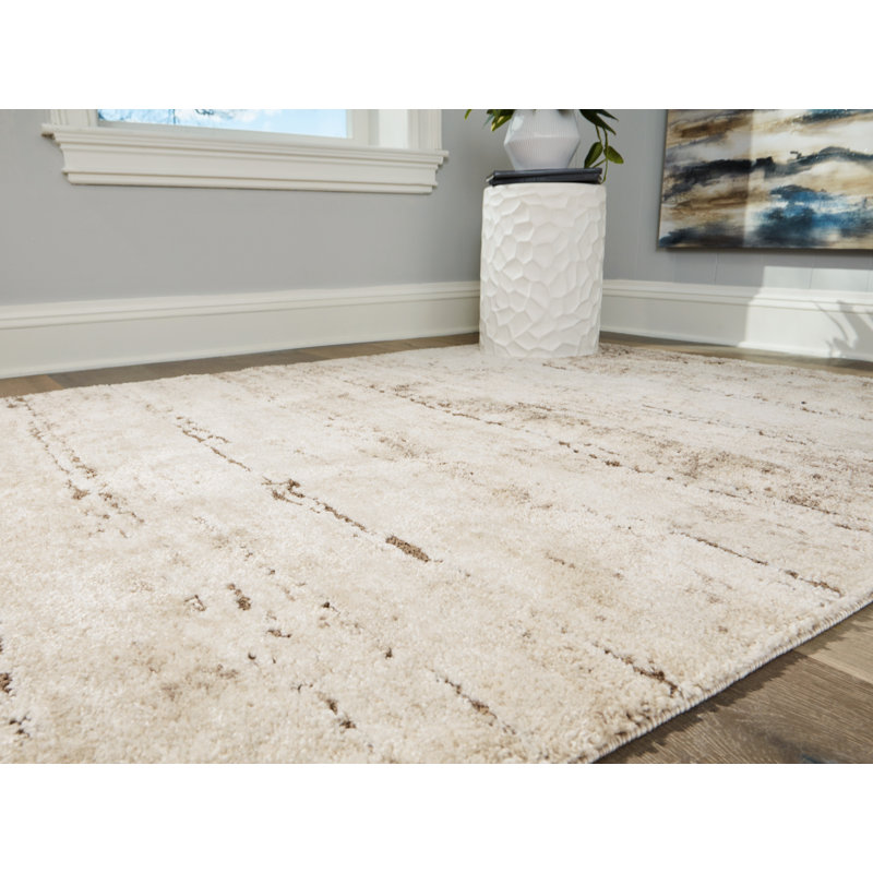 Kasney 8' x 10' Rectangular Synthetic Spot Rug