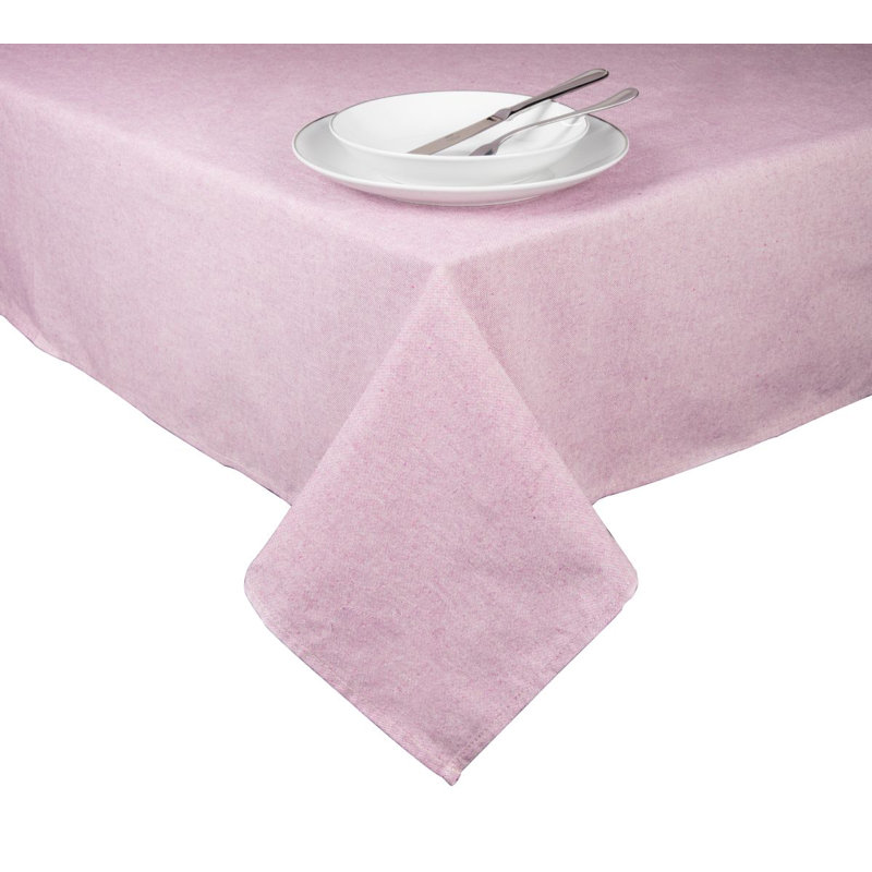 Excelsa tablecloth Pastel Color cotton 140x240 cm green, Lilac