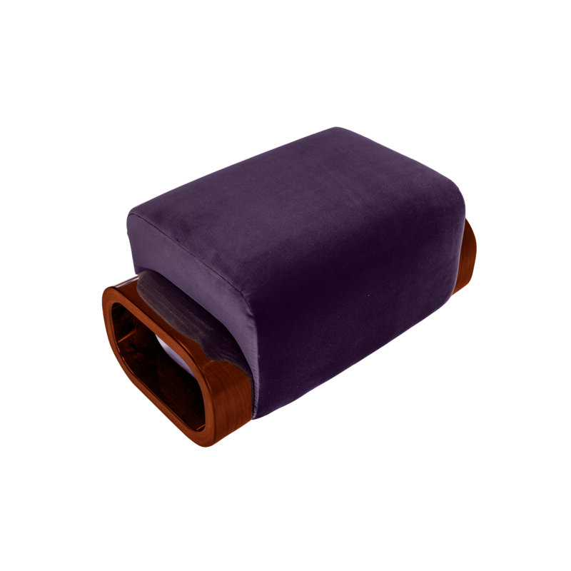 Repose-pieds Cayenne, Velours violet