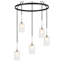 Lustre de roue de wagon à l’ombre 5 lumières Shults-970385971-971203657